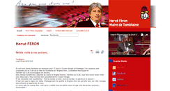 Desktop Screenshot of herveferon.fr